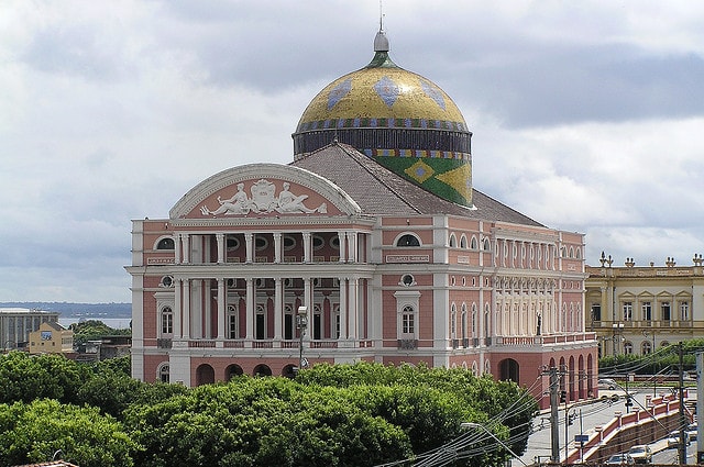 تور برزیل حرکت از مشهد تئاتر آمازوناس Teatro Amazonas